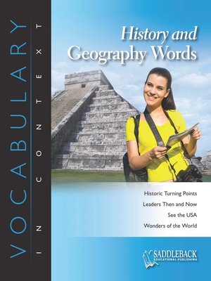 cover image of History and Geography Words
